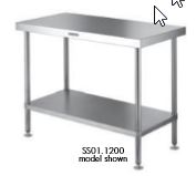 Stainless Steel Workbenches