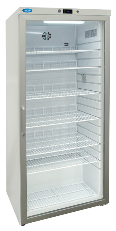 Nuline HR600G Pharmacy Refrigerator Glass Door